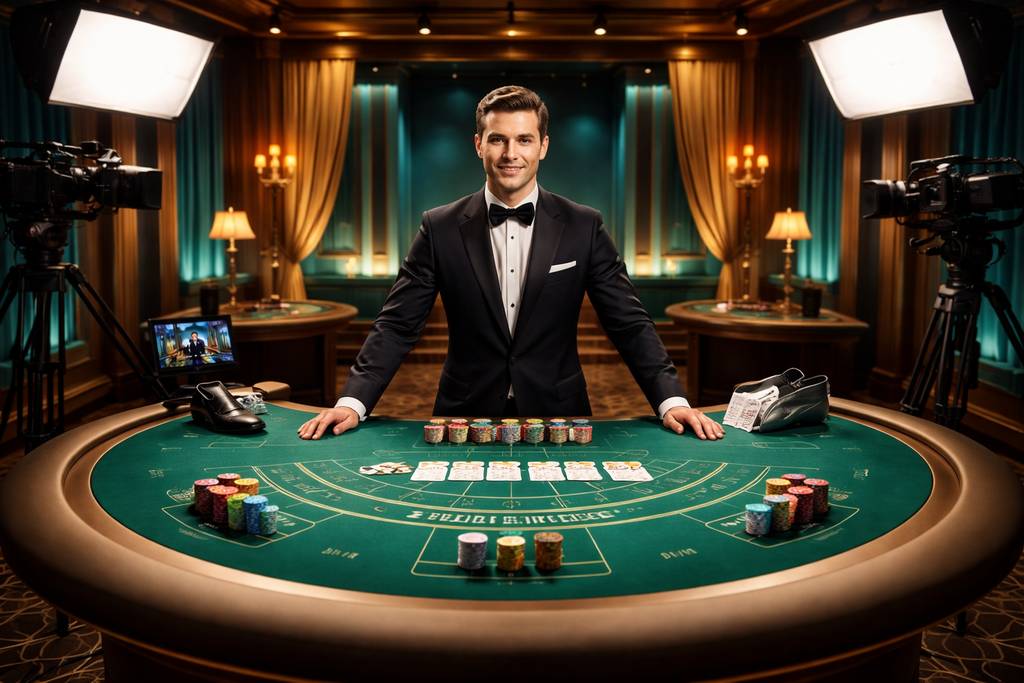 Professional live dealer table setup for JIJILI casino sessions